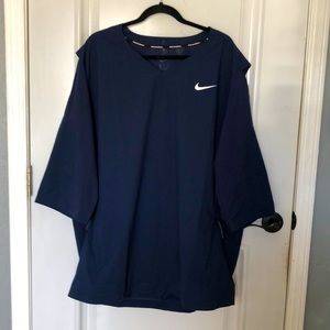 NWT Men’s Navy Blue windbreaker Top